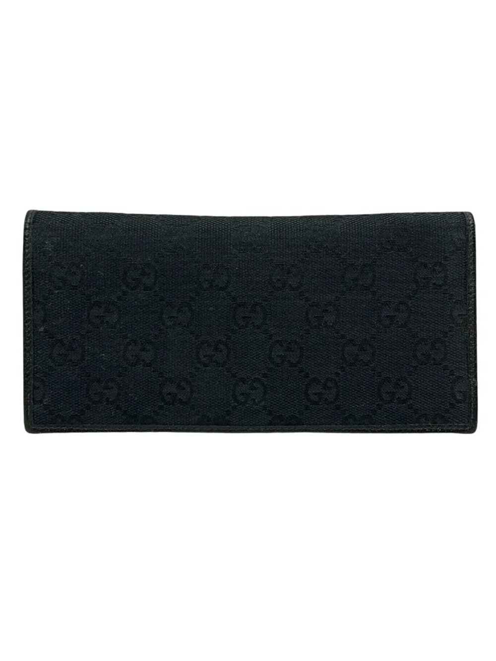 Gucci Billfold GG Pattern Black Leather Wallet - Picture 2 of 5